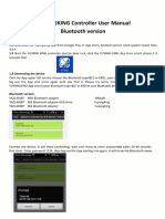 Yuyangking Controller User Manual Bluetooth Version