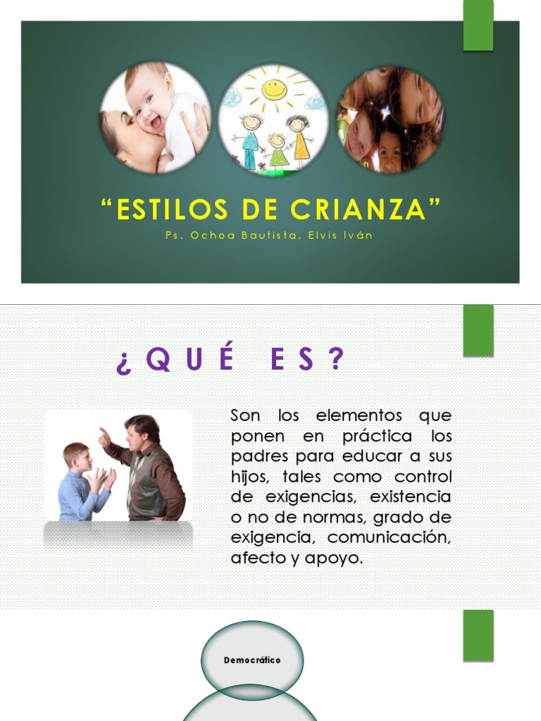 Estilos de Crianza | PDF | Disciplinas | Comportamiento