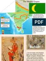 The Location of The Mughal Empire Was Northern India