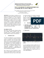 Levantamiento Y Análisis de Una Red de Distribución Secundaria de Una Zona Urbana