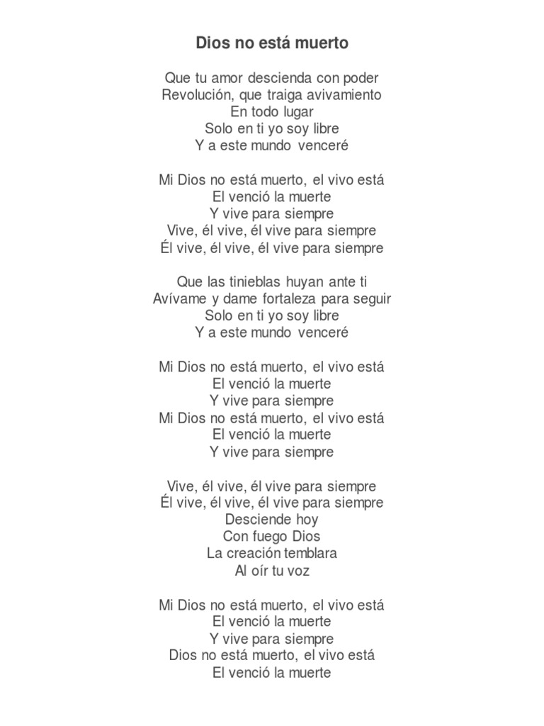 Dios No Está Muerto | PDF