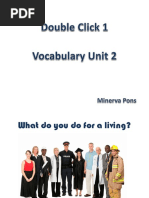 Vocabulary Unit 2 (Double Click 1) PDF