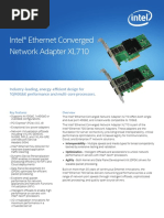 Intel® Ethernet Converged Network Adapter XL710: Product Brief