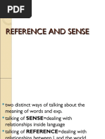 Reference and Sense