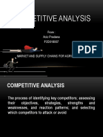 Competitive analysis agribusiness market