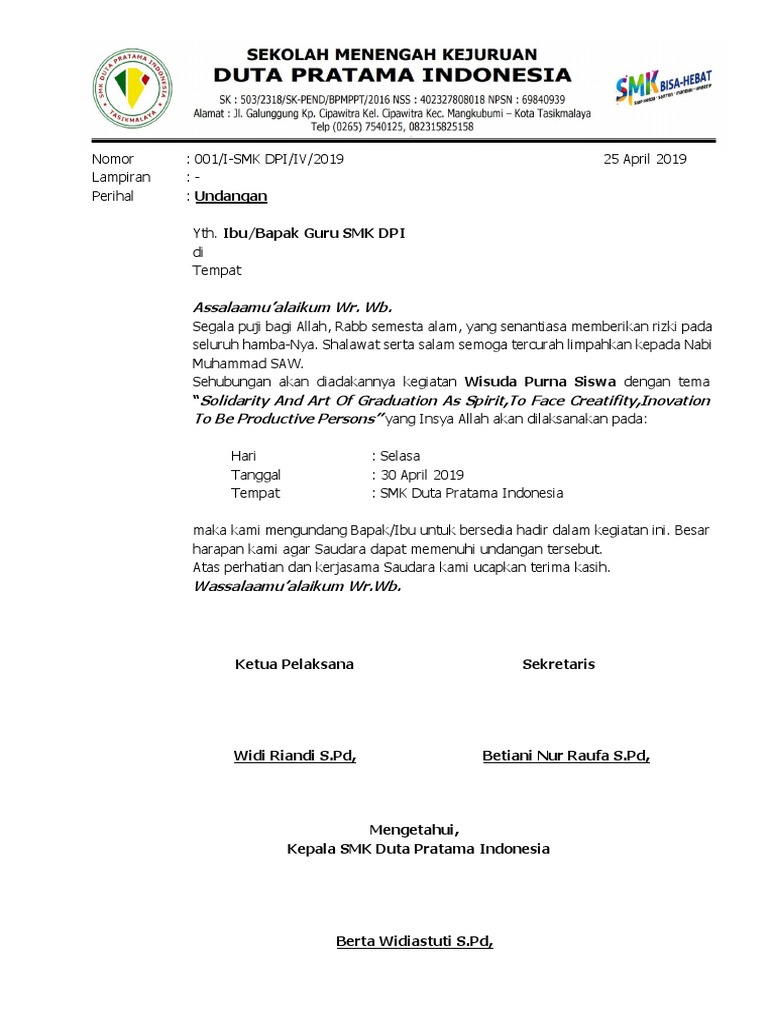 Surat Keterangan Kelas Xii Utbk 2019 | PDF