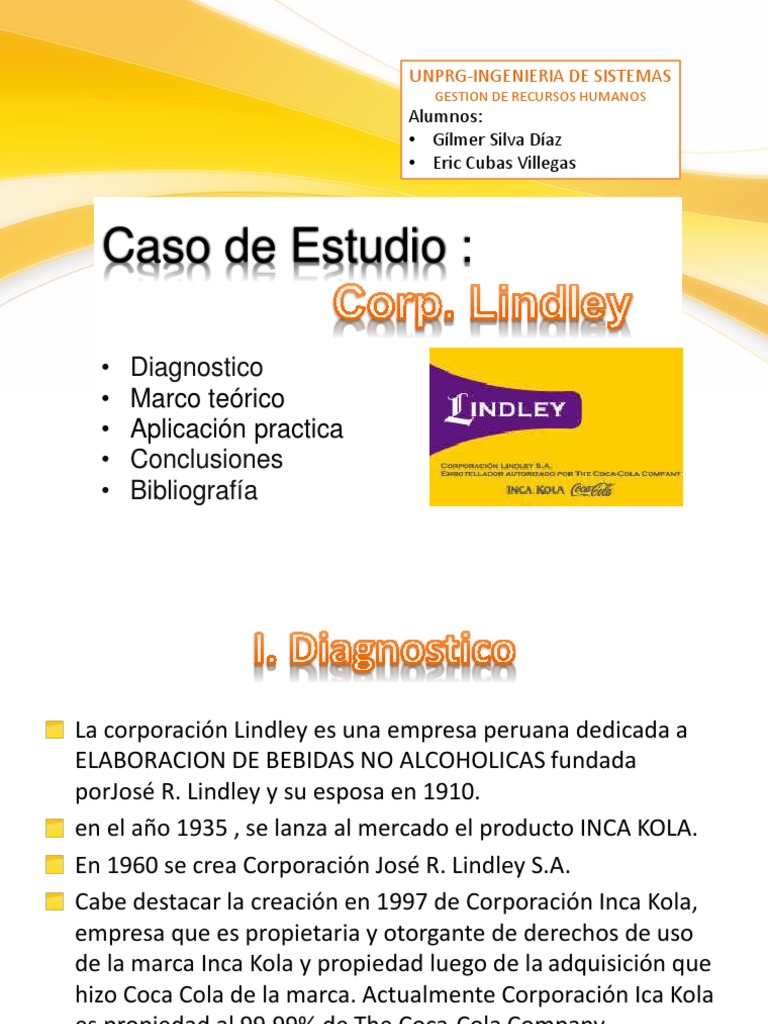 Corporacion Lindley | PDF | Gestión de recursos humanos | Business