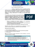 AA14 - EV2 Seguimiento A La Gestión Del Talento Humano