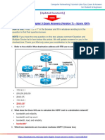 CCNP ROUTE Chapter 3 Exam Answers (Version 7) - Score 100%