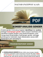 GAP Analisis Untuk Program Kesehatan Responsif Gender