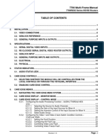 7700 Multi-Frame Manual: 7700R2X2 Series HD/SD Routers