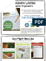 Graphic Organizers: Paragraph Writing