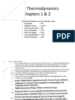 Test 1 Thermodynamics Chapters 1 & 2