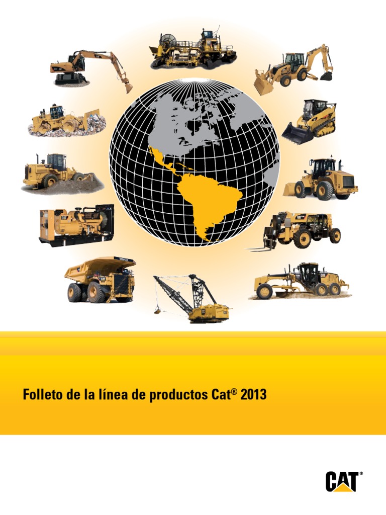 Cat Product Line Brochure PDF Camión Minería
