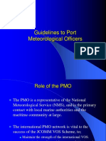 Guidelines To Port Meteorological Officers