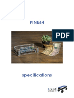 PINE 64 Especificaciones 