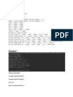 Python Program