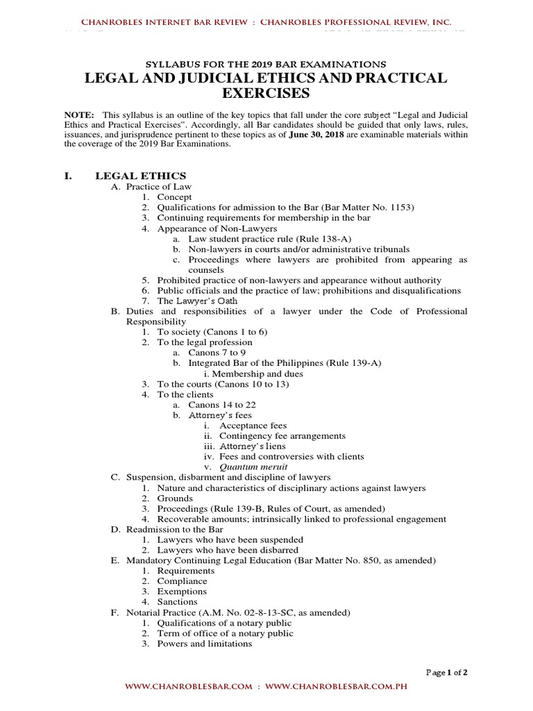 Legal AND Judicial Ethics AND Practical Exercises PDF Lawyer