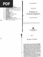 Benveniste Emile - Problems in General Linguistics 1