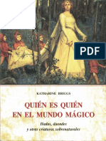 Quién Es Quién en El Mundo Mágico - Katharine Briggs PDF