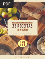 23 Receitas - Low Carb - Guia Para Perder de 5 a 7kg