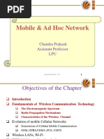 Mobile & Ad Hoc Network: Chandra Prakash Assistant Professor LPU