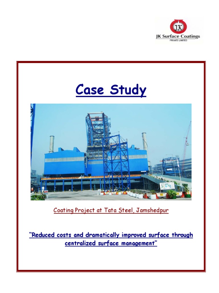 Case Study Tata Steel | Download Free PDF | Corrosion | Paint