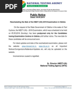 Public Notice Cyclone Fani