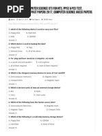 Basic MCQs of Computer Science (IT) For NTS, PPSC & PCS Test, Computer Science Past Papers 2017, Computer Science Guess Papers 2017 - The Info Gate