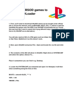 How To Get BSOD Games To Work On HDLoader PDF