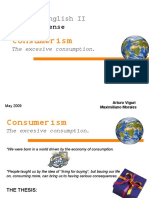 Consumerism: Advanced English II