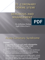 Heart Attack Symptoms in a Smoking Diabetic