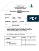 Form Kuesioner Kepuasan Pasien