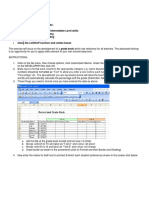 Advanced Excel Gradebook and Lookup