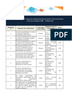 Evaluación Del Aspecto Económico Del Proyecto Ambiental