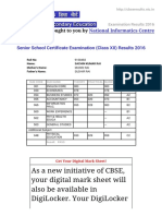 As A New Initiative of Cbse, Your Digital Mark Sheet Will Also Be Available in Digilocker. Your Digilocker