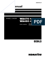 Cargador Frontal WA470-6 en Ingles PDF