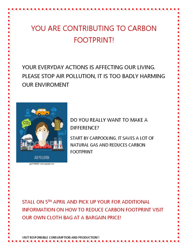 Reduce Your Carbon Footprint Today | PDF | Wellness