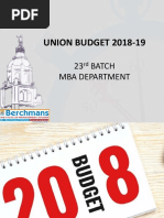 Budget Analysis 2018 Final