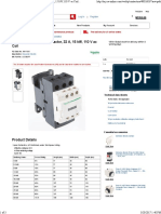 Tesys D LC1D 3 Pole Contactor, 32 A, 15 KW, 110 V Ac Coil: Log in Register