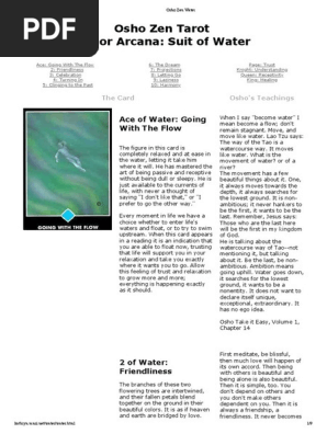 Osho Zen 02 Water | PDF | Rajneesh | Love