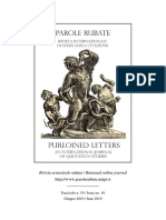 Rivista Semestrale Online / Biannual Online Journal: Fascicolo N. 19 / Issue No. 19 Giugno 2019 / June 2019