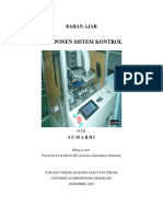 Diktat Komponen Sistem Kontrol PDF