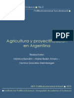 Agricultura y Proyectificación en Argentina