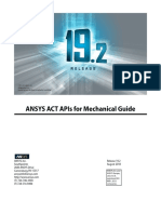 ACT APIs For Mechanical Guide PDF