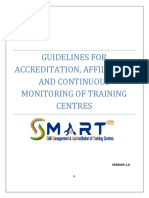 Centre Accreditation & Affiliation Guidelines Version 1.0