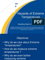 Hazards of Extreme Temperatures: Handling Heat & Cold