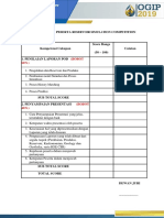 Scoring Sheet RSC