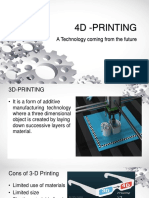 4D - Printing: A Technology Coming From The Future