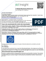 South Asian Journal of Global Business Research Volume 4 Issue 2 2015 [Doi 10.1108_SAJGBR-06-2014-0039] Sharif, Saqib -- Market Reaction to the Karachi Stock Exchange Floor Imposition